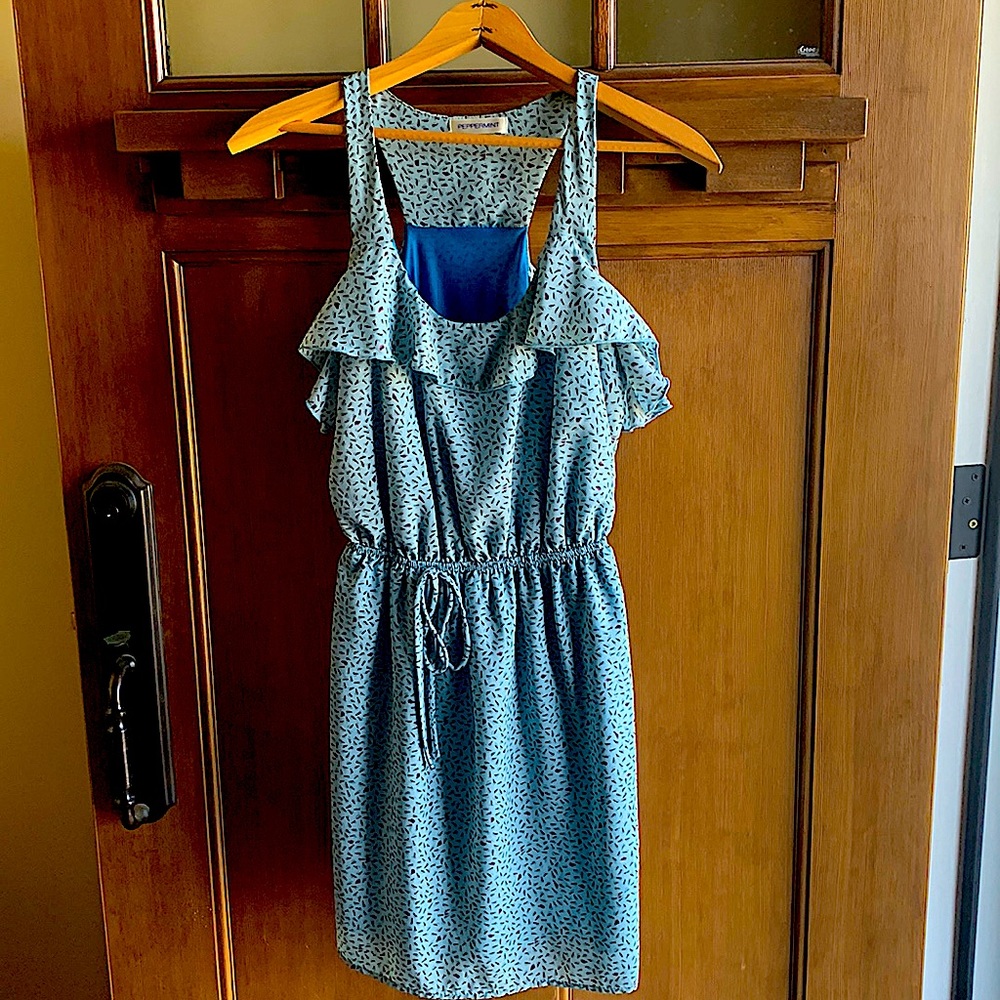 Sleeveless sundress with sash by Peppermint